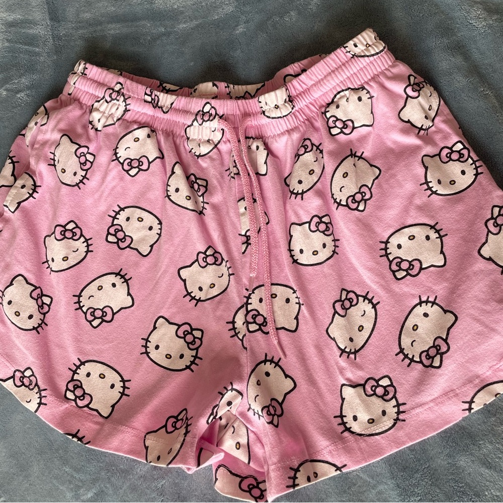 Hello Kitty Pink Sleep Shorts